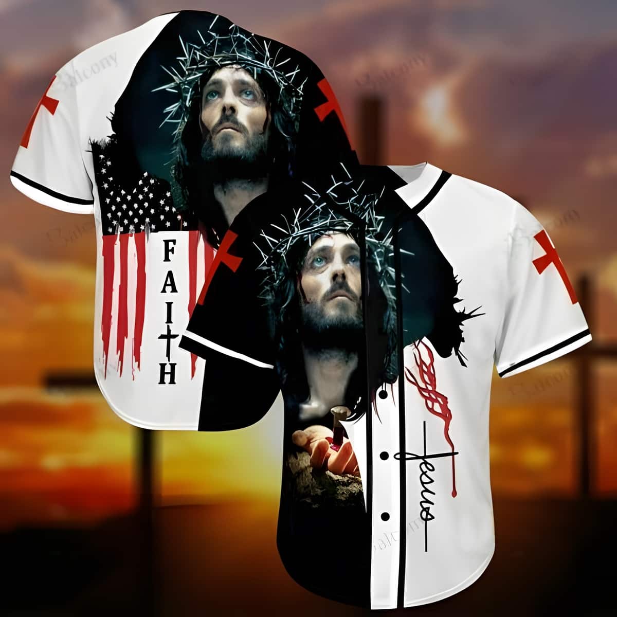 Jesus Faith Baseball Jersey Christian Gift For Dad Jesus Faith Baseball Jersey Christian Gift For Dad