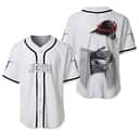 White Jesus Saved My Life Baseball Jersey Best Christian Gift