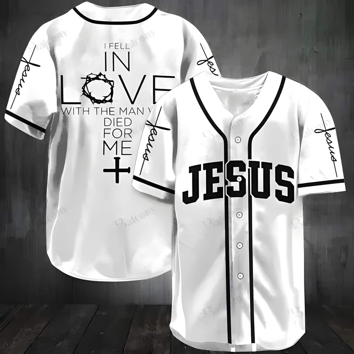 Jesus Baseball Jersey I Feel In Love With The Man Jesus Baseball Jersey I Feel In Love With The Man