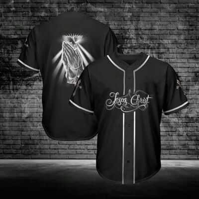Jesus Christ Baseball Jersey Hand Saved My Life