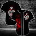 Jesus Baseball Jersey Crown And Wings Christian Gift For Dad
