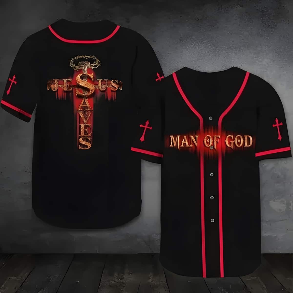 Jesus Saves Baseball Jersey Man Of God Jesus Saves Baseball Jersey Man Of God