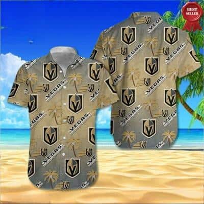 NHL Vegas Golden Knights Hawaiian Shirt Beach Gift For Hockey Lovers NHL Vegas Golden Knights Hawaiian Shirt Beach Gift For Hockey Lovers