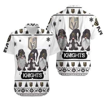 Gnomes NHL Vegas Golden Knights Hawaiian Shirt Christmas Gift For Hockey Fans Gnomes NHL Vegas Golden Knights Hawaiian Shirt Christmas Gift For Hockey Fans