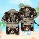 NHL Vegas Golden Knights Hawaiian Shirt Hibiscus Pattern Best Beach Gift NHL Vegas Golden Knights Hawaiian Shirt Hibiscus Pattern Best Beach Gift