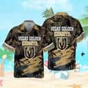 NHL Vegas Golden Knights Hawaiian Shirt Hockey Gift For Dad NHL Vegas Golden Knights Hawaiian Shirt Hockey Gift For Dad