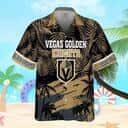 NHL Vegas Golden Knights Hawaiian Shirt Hockey Gift For Dad NHL Vegas Golden Knights Hawaiian Shirt Hockey Gift For Dad