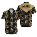 NHL Vegas Golden Knights Hawaiian Shirt Hibiscus Pattern Beach Gift For Dad NHL Vegas Golden Knights Hawaiian Shirt Hibiscus Pattern Beach Gift For Dad