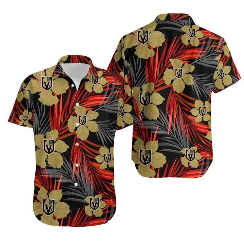 Aloha NHL Vegas Golden Knights Hawaiian Shirt Practical Beach Gift