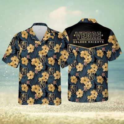 Aloha NHL Vegas Golden Knights Hawaiian Shirt Summer Beach Gift Aloha NHL Vegas Golden Knights Hawaiian Shirt Summer Beach Gift