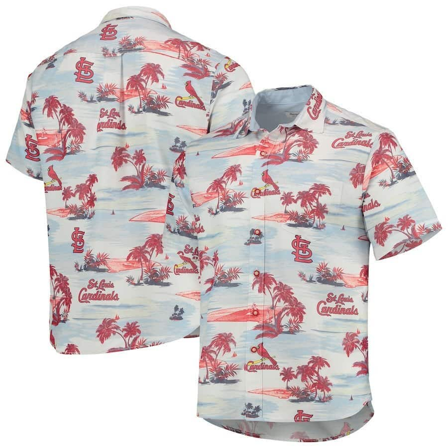 Aloha MLB St. Louis Cardinals Hawaiian Shirt Coconut Island Beach Lovers Gift