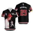 MLB St. Louis Cardinals Hawaiian Shirt Black Aloha 25 Mark Mcgwire MLB St. Louis Cardinals Hawaiian Shirt Black Aloha 25 Mark Mcgwire
