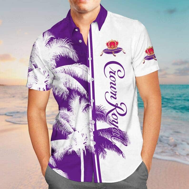 Crown Royal Hawaiian Shirt Beach Vacation Gift