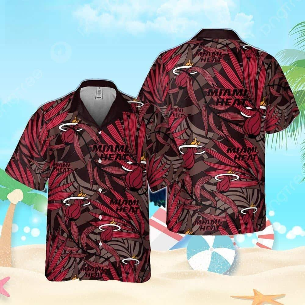 Summer Aloha NBA Miami Heat Hawaiian Shirt Gift For Beach Trip