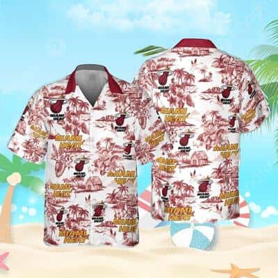 Summer Aloha NBA Miami Heat Hawaiian Shirt Summer Beach Gift Summer Aloha NBA Miami Heat Hawaiian Shirt Summer Beach Gift