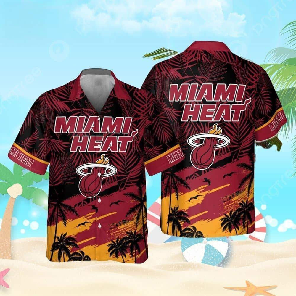 NBA Miami Heats Hawaiian Shirt Beach Gift For Friend