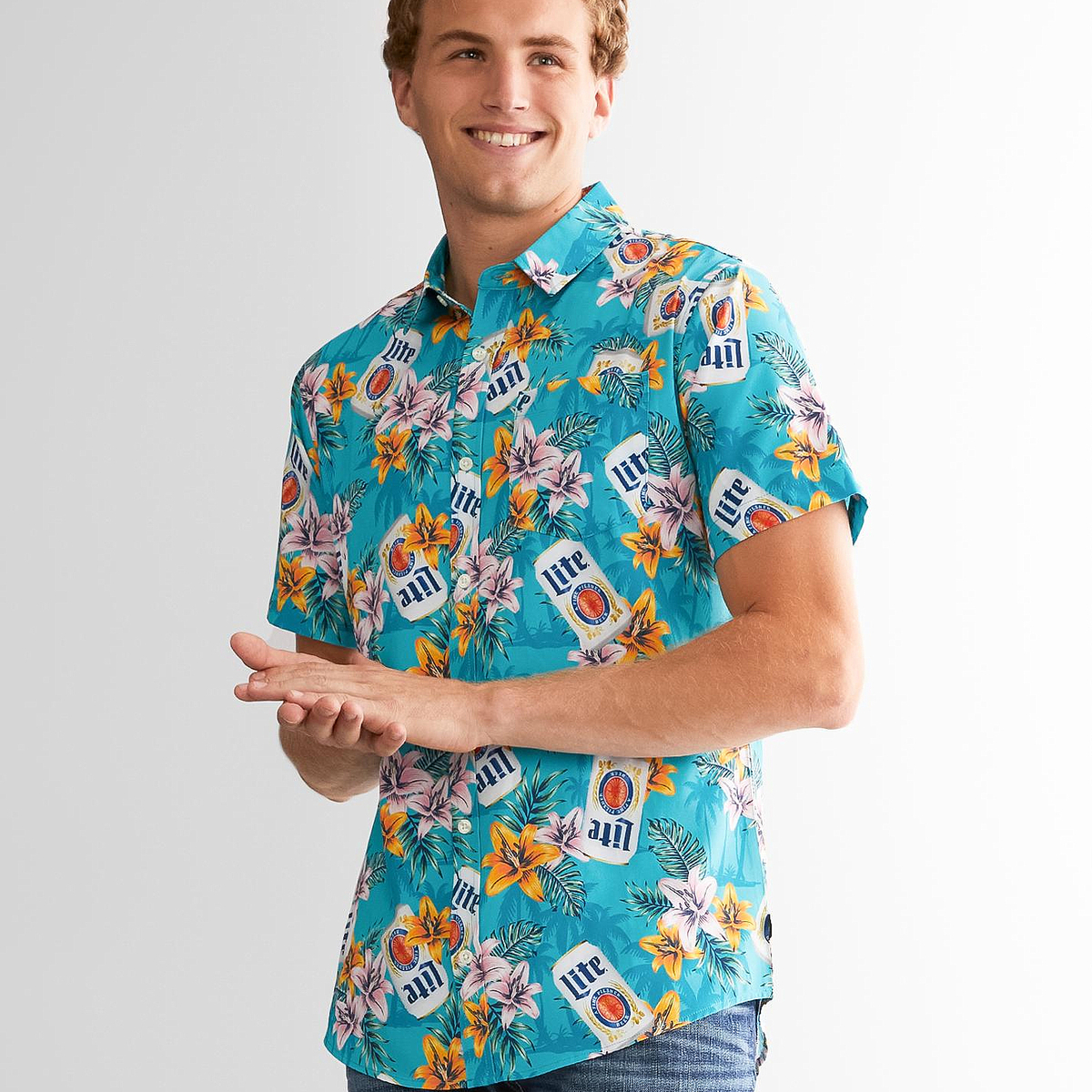 Summer Aloha Miller Lite Hawaiian Shirt Gift For Beer Lovers Summer Aloha Miller Lite Hawaiian Shirt Gift For Beer Lovers