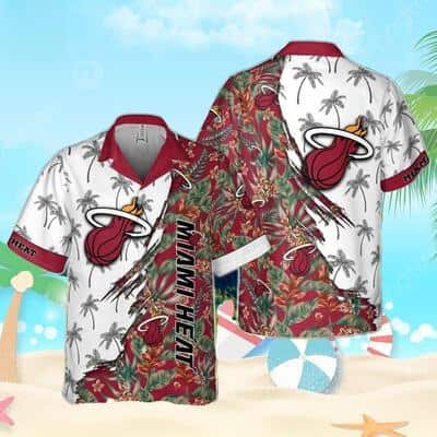 NBA Miami Heats Hawaiian Shirt Gift For Basketball Players NBA Miami Heats Hawaiian Shirt Gift For Basketball Players