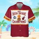 Red Aloha Miami Heat Eastern Conference Champions Hawaiian Shirt