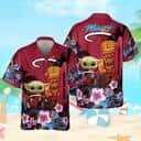Baby Yoda Loves Miami Heat Hawaiian Shirt Gift For Basketball Fans Baby Yoda Loves Miami Heat Hawaiian Shirt Gift For Basketball Fans