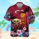 Baby Yoda Loves Miami Heat Hawaiian Shirt Gift For Basketball Fans Baby Yoda Loves Miami Heat Hawaiian Shirt Gift For Basketball Fans