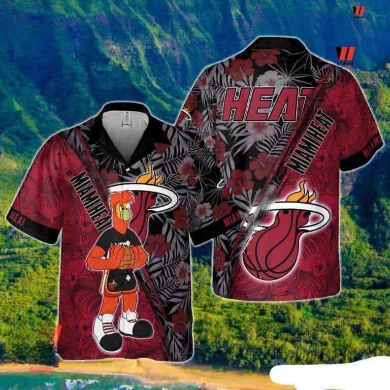 Burnie Miami Heat Hawaiian Shirt Gift For NBA Fans Burnie Miami Heat Hawaiian Shirt Gift For NBA Fans