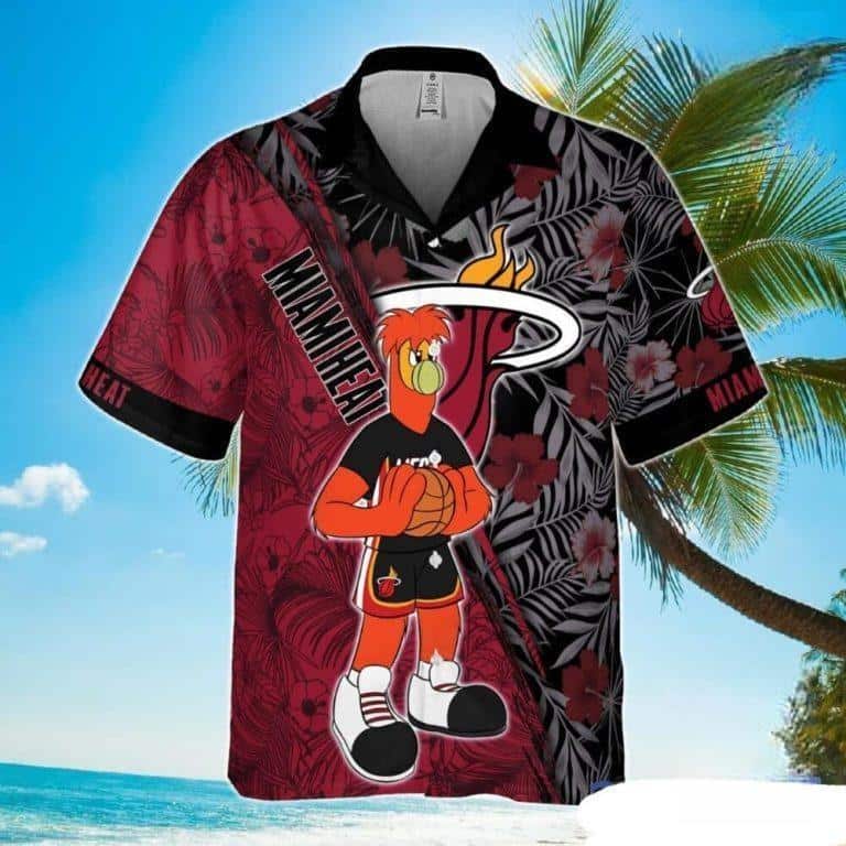 Burnie Miami Heat Hawaiian Shirt Gift For NBA Fans Burnie Miami Heat Hawaiian Shirt Gift For NBA Fans