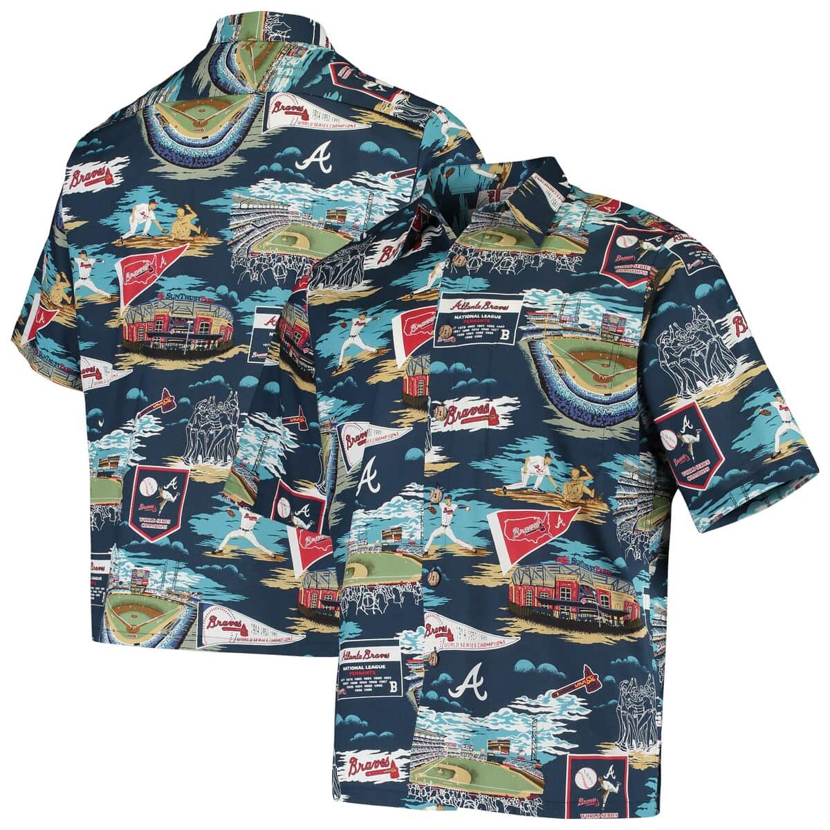 Aloha MLB Atlanta Braves Hawaiian Shirt Gift For Beach Vacation Aloha MLB Atlanta Braves Hawaiian Shirt Gift For Beach Vacation