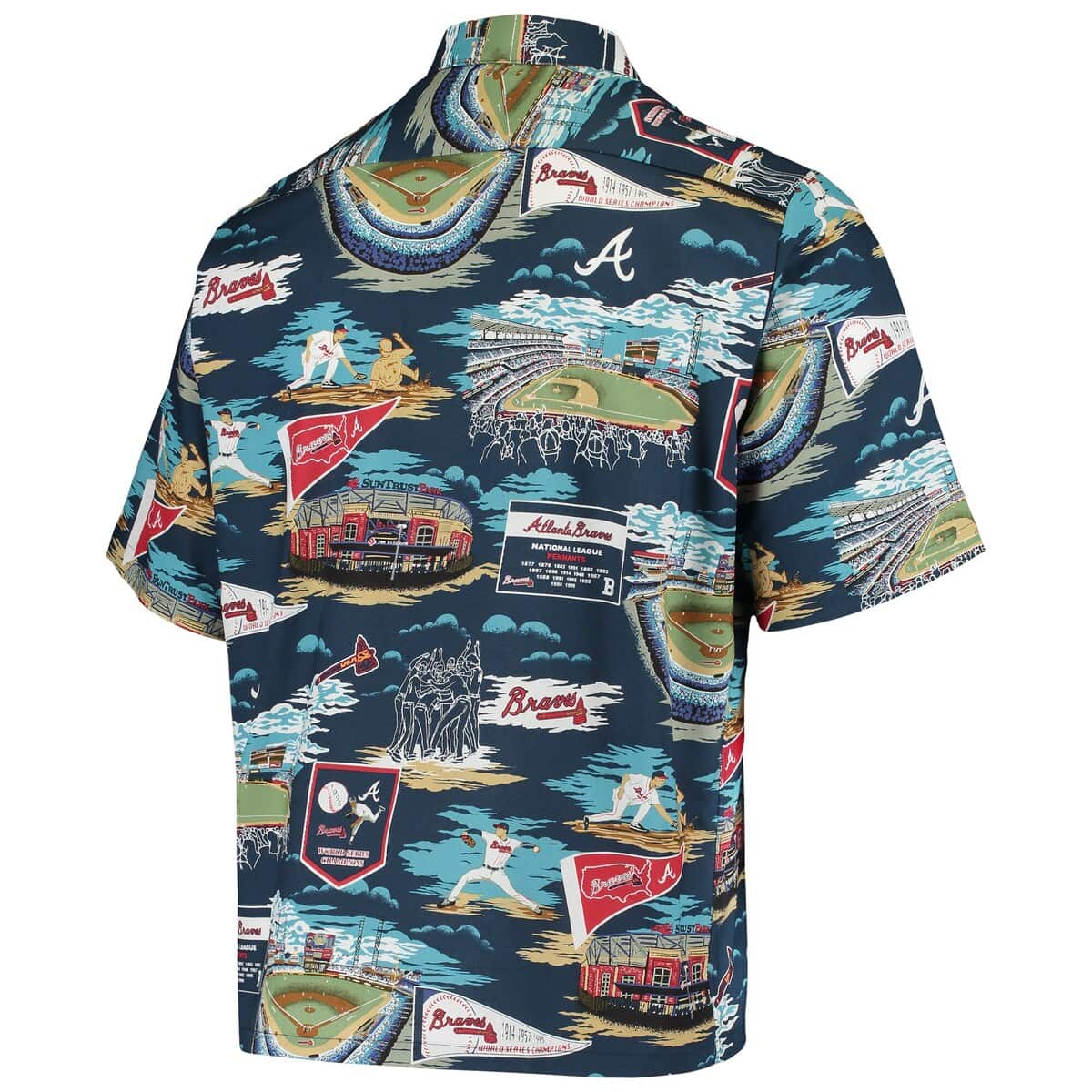 Aloha MLB Atlanta Braves Hawaiian Shirt Gift For Beach Vacation Aloha MLB Atlanta Braves Hawaiian Shirt Gift For Beach Vacation