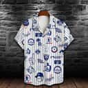 MLB Los Angeles Dodgers Hawaiian Shirt Baseball Pattern Beach Gift For Him