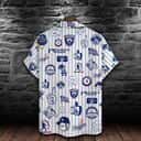 MLB Los Angeles Dodgers Hawaiian Shirt Baseball Pattern Beach Gift For Him