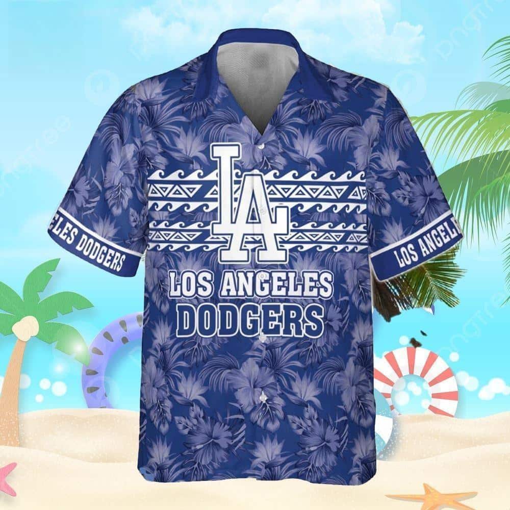 Aloha MLB Los Angeles Dodgers Hawaiian Shirt Hibiscus Pattern Baseball Fans Gift Aloha MLB Los Angeles Dodgers Hawaiian Shirt Hibiscus Pattern Baseball Fans Gift