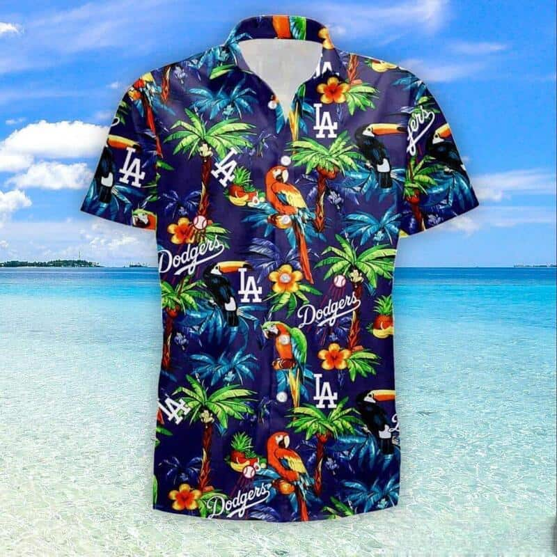 DODGER deals LUAU SHIRT