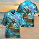 Aloha Star Wars Baby Yoda Surfing Hawaiian Shirt Summer Vacation Gift