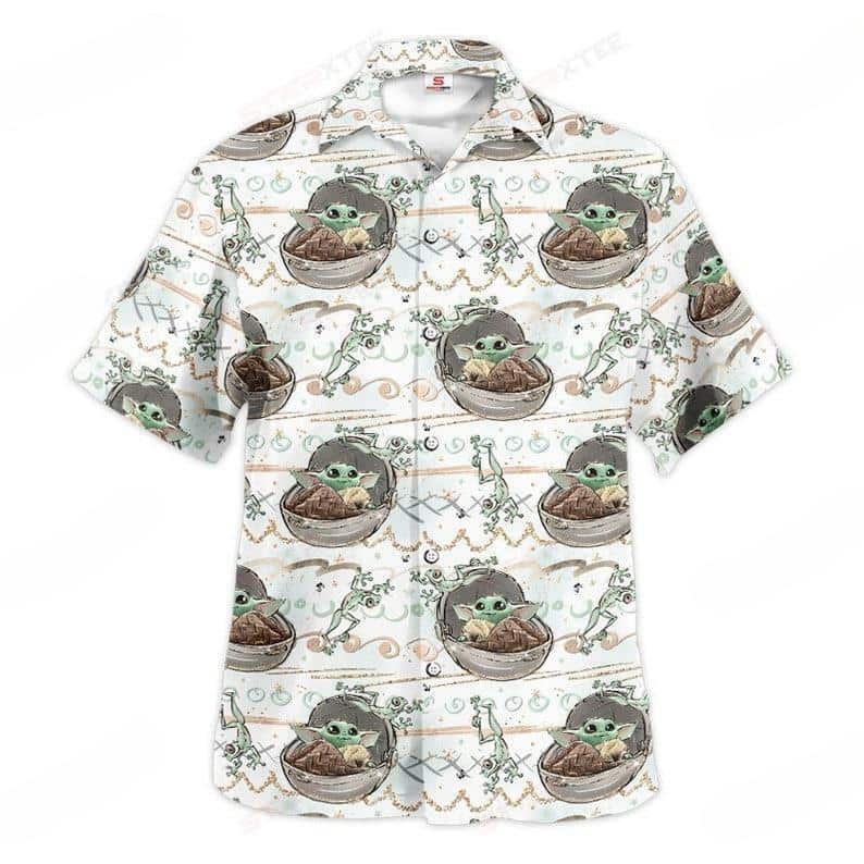 Aloha Baby Yoda Star Wars Hawaiian Shirt Beach Gift For Friend Aloha Baby Yoda Star Wars Hawaiian Shirt Beach Gift For Friend