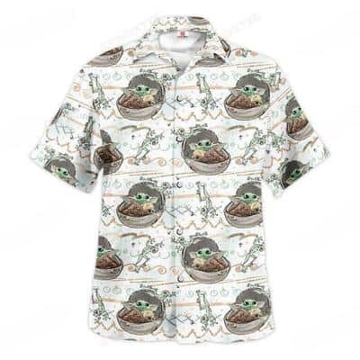 Aloha Baby Yoda Star Wars Hawaiian Shirt Beach Gift For Friend