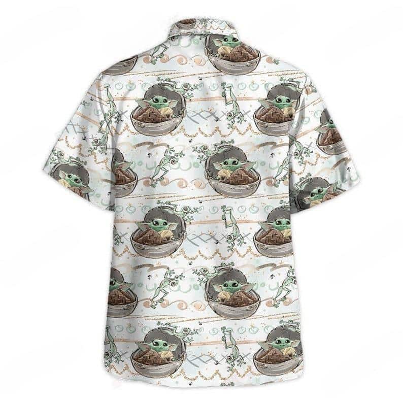Aloha Baby Yoda Star Wars Hawaiian Shirt Beach Gift For Friend