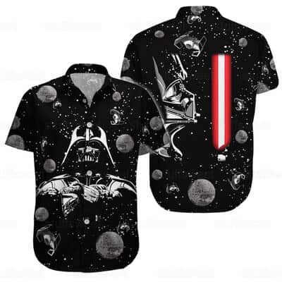 Black Aloha Star Wars Darth Vader Hawaiian Shirt Gift For Mandalorian Fans Black Aloha Star Wars Darth Vader Hawaiian Shirt Gift For Mandalorian Fans