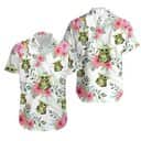 Baby Yoda Star Wars Hawaiian Shirt Tropical Flowers Pattern Beach Gift Baby Yoda Star Wars Hawaiian Shirt Tropical Flowers Pattern Beach Gift