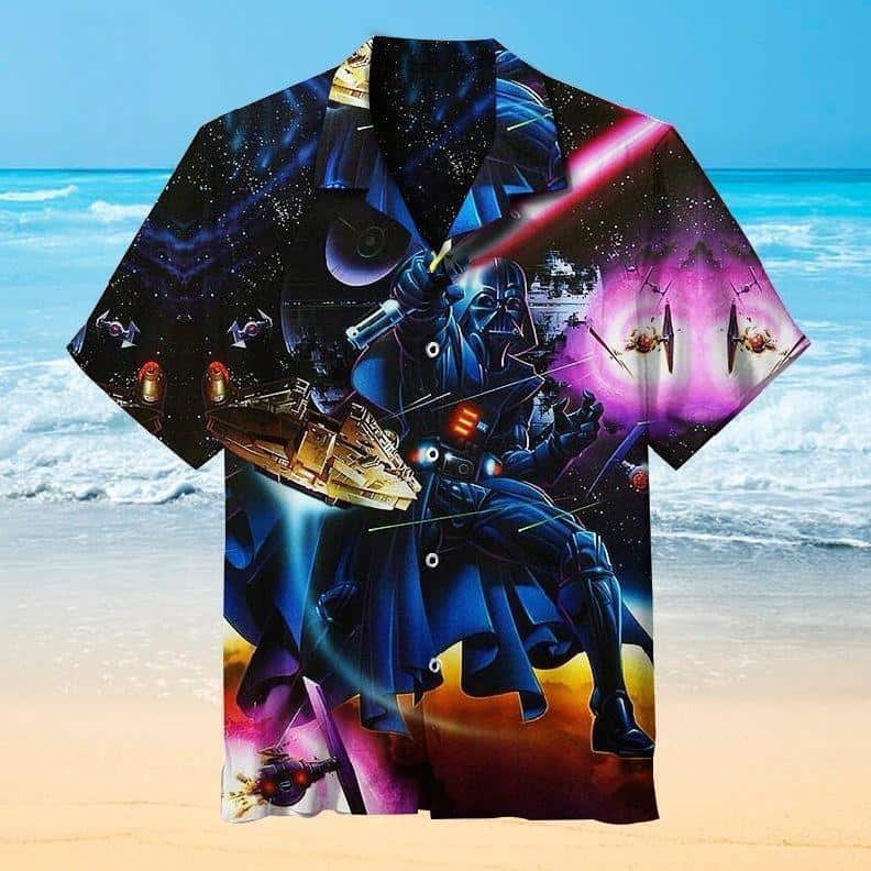 Star Wars Darth Vader Hawaiian Shirt Summer Beach Gift Star Wars Darth Vader Hawaiian Shirt Summer Beach Gift