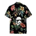 Star Wars Stormtrooper & Spaceship Hawaiian Shirt Hibicus Pattern