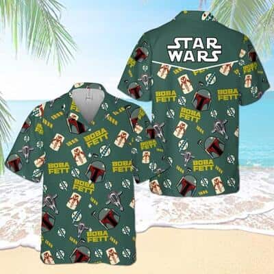 Aloha Star Wars Boba Fett Hawaiian Shirt Beach Gift For Friend