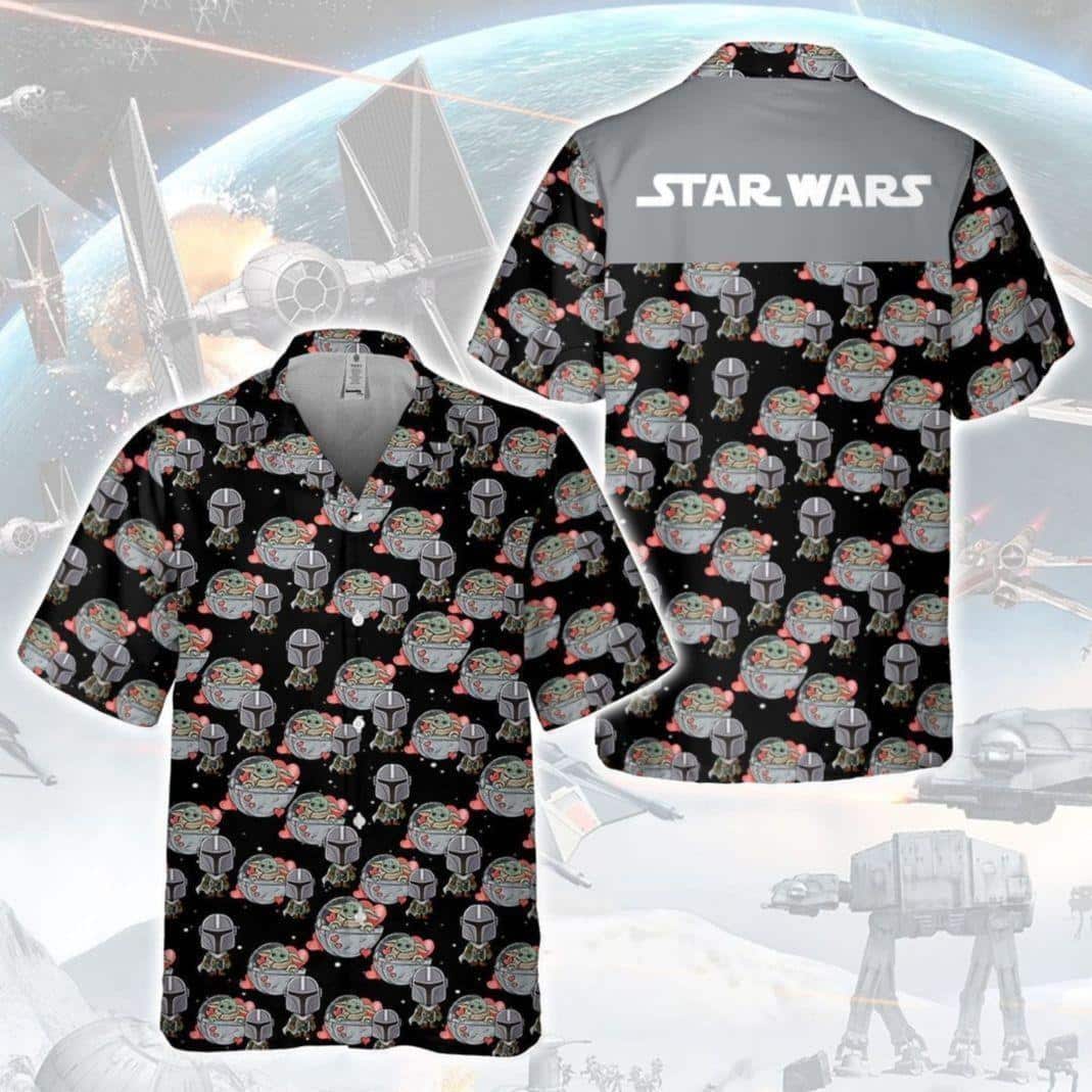 Baby Yoda Star Wars Hawaiian Shirt Gift For Movie Lovers Baby Yoda Star Wars Hawaiian Shirt Gift For Movie Lovers
