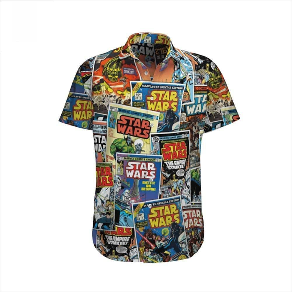 Magazine Star Wars Hawaiian Shirt Gift For Movie Lovers