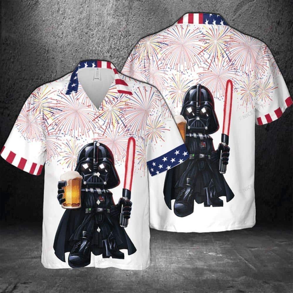 Darth Vader Star Wars Hawaiian Shirt Independence Day 4th Of July Darth Vader Star Wars Hawaiian Shirt Independence Day 4th Of July