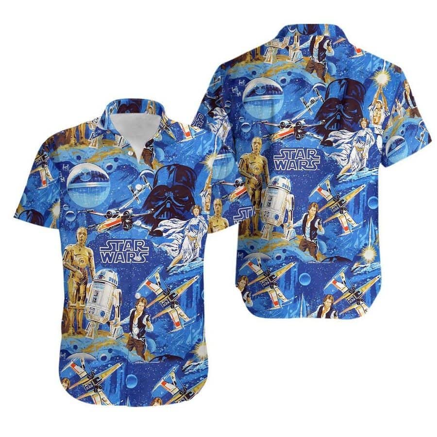 Darth Vader Star Wars Hawaiian Shirt Gift For Movie Lovers Darth Vader Star Wars Hawaiian Shirt Gift For Movie Lovers