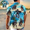 Star Wars Darth Vader Surfing Hawaiian Shirt Gift For Beach Trip