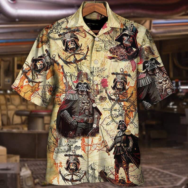 Star Wars Darth Vader Pirates Hawaiian Shirt Beach Vacation Gift Star Wars Darth Vader Pirates Hawaiian Shirt Beach Vacation Gift
