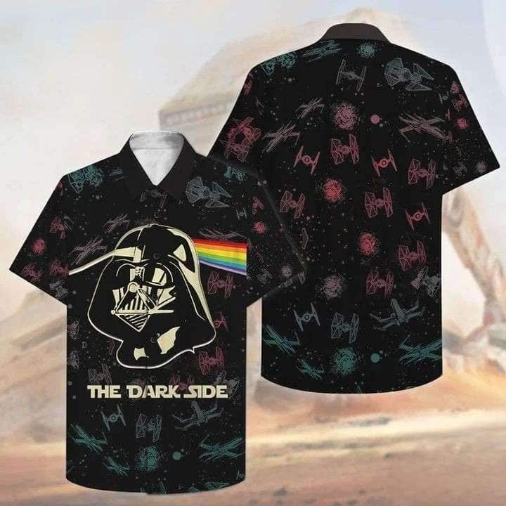 Star Wars Darth Vader Hawaiian Shirt The Dark Side Star Wars Darth Vader Hawaiian Shirt The Dark Side