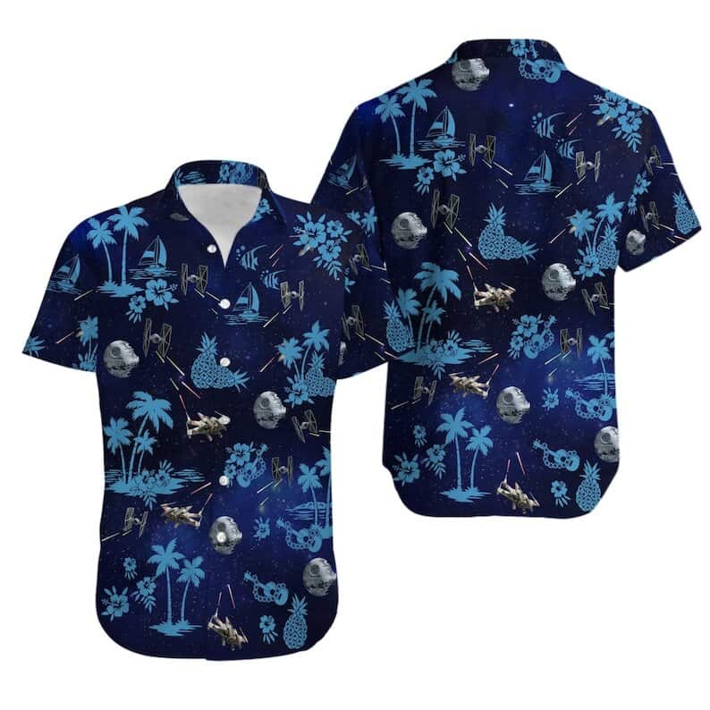 Star Wars Hawaiian Shirt Summer Beach Gift